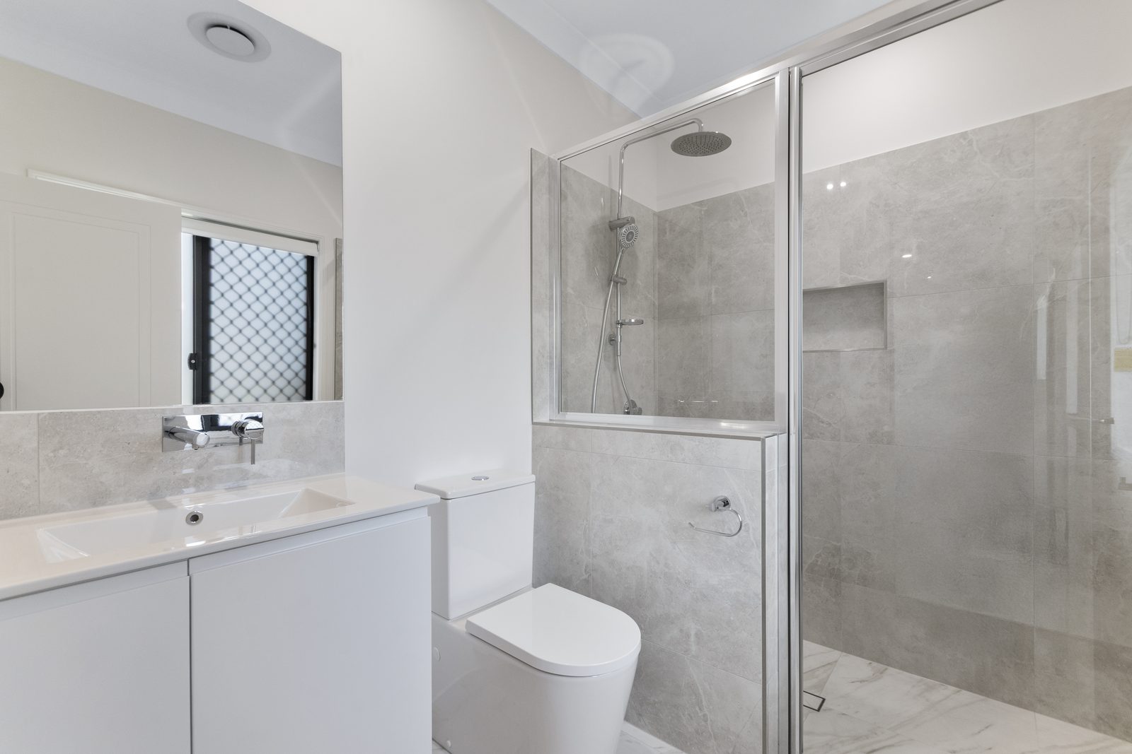 Ensuite bathroom in a Townsville home